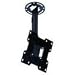 Peerless PARAMOUNT LCD Ceiling Mount PC932A - Mounting kit ( extension column, ceiling plate, tilt bracket, mounting adapter ) for LCD TV ( Tilt &amp; Swivel ) - cold-rolled steel - black - screen size: 15" - 37" - mounting interface: 100 x 100 mm, 75 x 75 mm, 200 x 200 mm, 200 x 100 mm