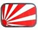 Buckle-Down - Belt Buckle - Rising Sun