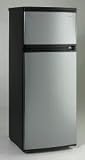 Avanti Stainless Look Top Freezer Freestanding Refrigerator RA752PST