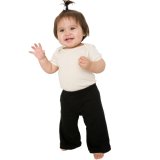 American Apparel 4032 Infant Baby Rib Karate Pant (14 Colors)