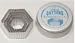 Ateco 5201 Fluted Hexagon Cutter Set, 5 Pc