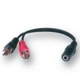 Belkin Rca/3.5Mm Jack Cable * 2Xrca-M/3.5Mmstereo-M; 5M