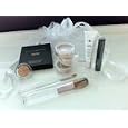 Sheer Cover 9 Piece Kit In Medium Shade(buff & Latte)2 X Mineral Foundation Buffe & Latte,duo Concealer,lip To Lid Highlighter,face Palette,base Perfector,mascara & Studio Brushes by Sheer Cover By Leeza Gibbons