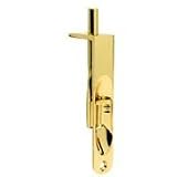 Bright Brass & Aluminum Flush Bolts
