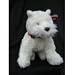 Ty Classic 14" Presents White Dog w/Stocking