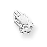 14k Praying Hands Tie Tac
