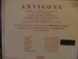 Arthur Honegger: Antigone Tragedie Musicale En 3 Actes (text by Jean Cocteau)