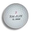 36 Top Flite Used Golf Balls in Near Mint Condition 3 Dozen