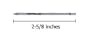 Genuine Montblanc Mini Ballpoint Refill - Black 16240BK Authorized Mont Blanc Pen Dealer
