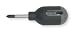 Westward 5MW61 Phillips Screwdriver, #4 x 8 In