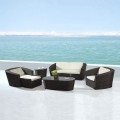 Poly Rattan Lounge Sofaset Gartenmöbel Set 13tlg.