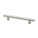Liberty Hardware Steel Bar Pull P01011-SS-C, Stainless Steel Finish (Satin Nickel)