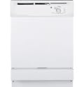 GE 24" White Built-In Dishwasher