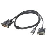 3FT M1-VGA/USB Projector Cable M1/HD15 M/M1X USBa