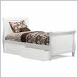 Atlantic Furniture Wood Sleigh Bed 5 Piece Bedroom Set Review