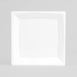 Black Square Dinner Plate, 9 1/4 (04-0513) Category: China Plates