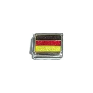 Buy Clearly Charming Germany Flag Italian Charm Bracelet Link by Clearly Charming