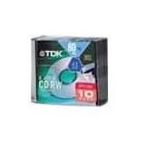 TDK CD-R80SCA-L CD-R 52x 80min Slim 10pk