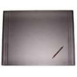 Artistic Products 68710S Desk Pad, Vinyl w/Embossed Borders, 19 X 24, Black
