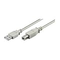 3 m 3m USB A/B Kabel GRAU z.B. f�r Drucker USB2.0