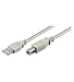 USB2.0 A/B Kabel grau 3m