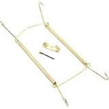 Plate Hanger, 14" x 18" Brass