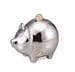 Silver Plated Childs Piggy Money Bank