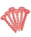 6pcs Sponge Foam Hair Styling Curler Roller (Hot Pink) 6pcs Sponge Foam Hair Styling Curler Roller (Hot Pink)