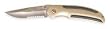 Westward 1YJE4 Folding Pocket Knife, Champagne, 3 1/4 In