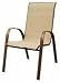 Courtyard Creations Brz Stacking Chair Kts021w Aluminum/Steel Patio Chairs