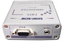 Shinybow VGA/AUDIO TRANSMITTER w/4 x Cat5+ 1 x VGA Outputs