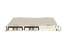 1U Mini Bb Blk E7230 LGA775 CD Fd 1066MHZ GBE2 2X Sata 300W