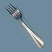 Pebbles Flatware, Salad Fork 1 Dozen per case, 12/BX