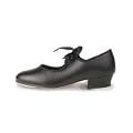 Girls roch Valley tap shoes black sizes child 5 to LARGE 5