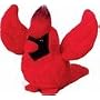 Lil'Kinz Mini Plush Stuffed Animal Cardinal