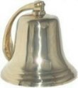 6D Heavy Duty Brass Ships Bell