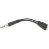 Hosa YMP 234 1/4 to 2x minijack headphone splitter
