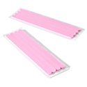 Foot Petals 8-piece Strappy Strips in Rose