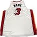 Dwyane Wade White Miami Heat Authentic Jersey