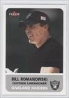 Bill Romanowski Oakland Raiders (Football Card) 2002 Fleer Tradition #91