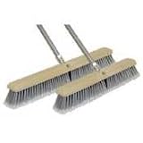 All-Purpose Sweeper, 3 Trim Fiber, 24W, 60L Metal Handle, Sold as 1 each