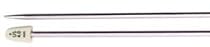 Susan Bates Single Pt. 14 Inch Silvalume Knitting Needle size 6