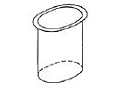 Bosch 056528 Pusher & Measuring Cup MUZ6TS5