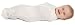 The Organic Woombie Baby Cocoon Swaddle (Newborn (5-13 lbs), Vanilla)
