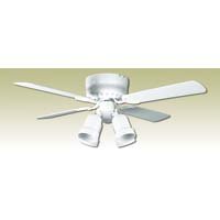 Ceiling Fan with Light Kit - in Pure White, 42 inches