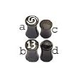 Spiral or No. 13 Bone Plug / Earlet, in 2g (Gauge), Sold Individually