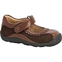 Infant Girls' Stride Rite Eliza Stage 3 - Dark Brown Fullgrain/Nubuck