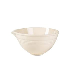 Fitz and Floyd Gourmet 501 849-L Claire's Kitchen Mixing Bowl With Pourer Large by Fitz and Floyd Gourmet