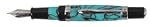 40092M MonteVerde CHARISMA TURQUOISE ACRYLIC RESIN M FOUNTAIN PEN