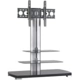 SANUS SYSTEM Flat Panel TV Stand Platinum Furniture ( Black )